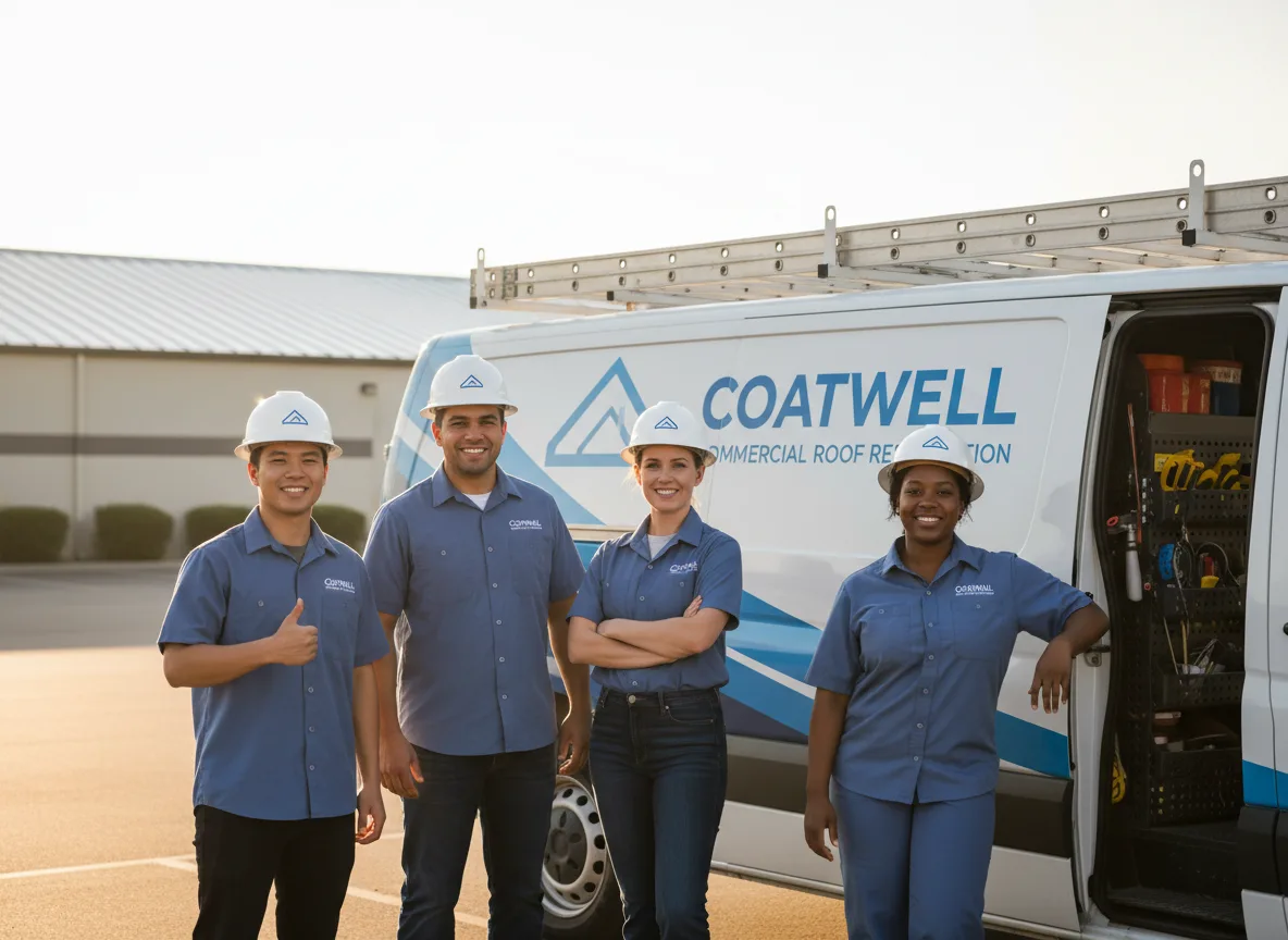 Commercial roof coating company in Frederick, OK